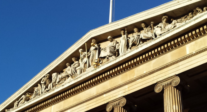 British Museum pediment
