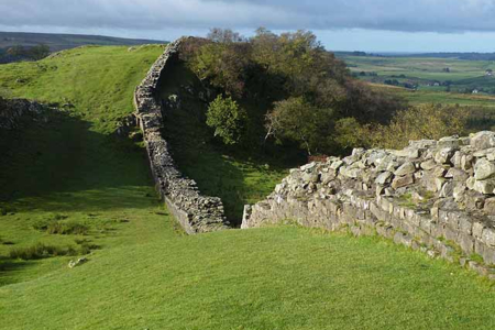 Hadrian's Wall and Housesteads Fort - National Trust