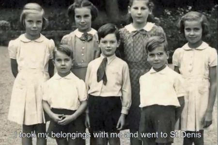 A Child in Hiding from the Nazis