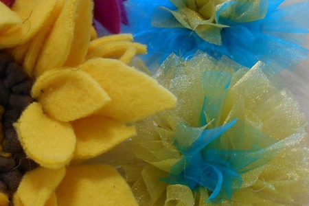 Fabric Flower Power