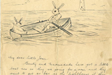 First World War drawings: Bunty and Marmaduke
