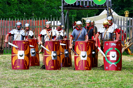 How to make a Roman shield