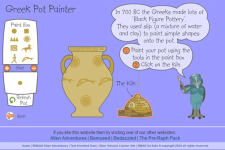 Greek Pot Painter