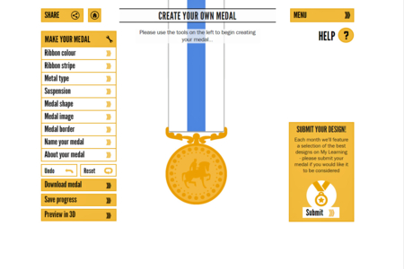 Create your own medals