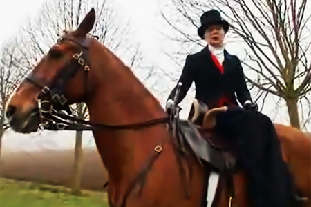 How to ride side saddle like a Victorian Lady