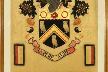 Oldham Society of Womens Suffrage Banner, 1913